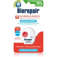 Biorepair Dental Floss Waxed Ultra Flat ata dentara cerata pentru dinti sensibili