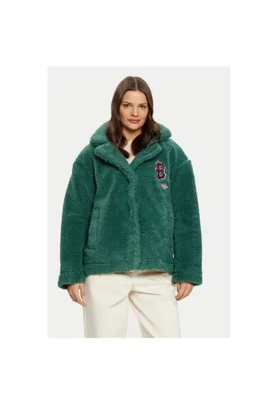 Geaca dama - 303984083 - Poliester - Verde - Verde