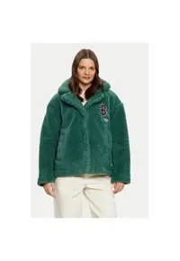 Geaca dama - 303984083 - Poliester - Verde - Verde