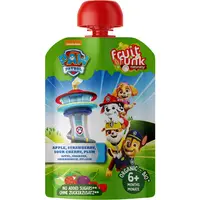 Piure din Fructe +6 Luni cu Mar, Capsuni, Visine si Prune fara Zahar Adaugat 90g