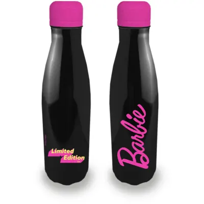 Barbie Bottles sticlă termos pentru copii culoare Black 1 buc