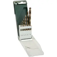Set burghie metal, Bosch 2609255087, HSS-CO, 2-8 mm, tija cilindrica, 6 bucati
