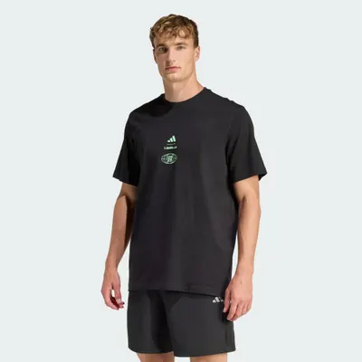 Tricou cu elemente grafice LES MILLS TOUR