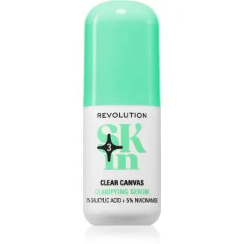 Revolution Skincare Clearly Clarify 5% Niacinamide & 2% Salicylic Clarifying Serum ser exfoliant de netezire cu niacinamidă