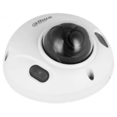 Camera dome IP Dahua IPC-HDBW3241F-AS-0280B-S2, 2 MP, lentila 2.8 mm, IR 30 m, Smart H.265+, WizSense, microfon, slot card, IP67/IK10, PoE