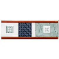 Brau decorativ faianta baie / bucatarie Ocana Verde 8 x 25