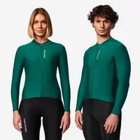 Bluză ciclism de șosea primăvară-toamnă RCR-R 2 Verde Unisex