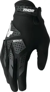 Manusi atv cross Thor Launchmode XP, culoare negru alb, marime 3XL
