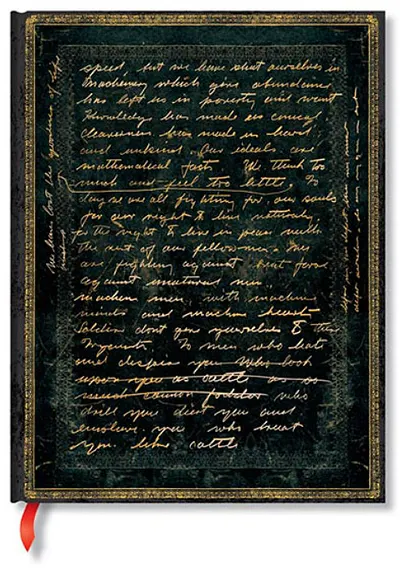Carnețel Paperblanks - Celebrating C.Chaplin, 18 х 23 cm, 72 pagini