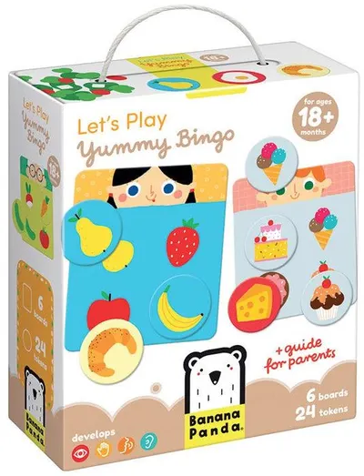 Joc educativ Banana Panda Let's Play - Yummy Bingo, 18 luni+