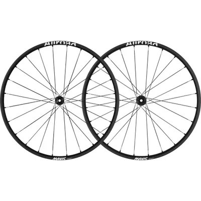 Roată ciclism de șosea Mavic Allroad S Disc Centerlock Shimano 11, negru