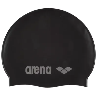 Arena Kinder Badmuts Classic Silicone Zwart