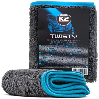 K2 Twisty Pro Laveta Prosop Microfibra 40x60cm 600gsm D0224