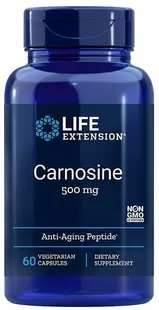 Carnosină, 500 mg, 60 capsule, Life Extension