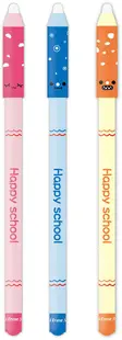 Pix cu gel ștergător M&G Happy School - 0.5 mm, sortiment