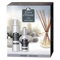Set Tesori D'Oriente Mosc Alb Apa Toaleta 100 ml + Deo Spray 150 ml