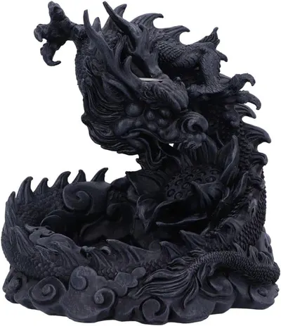 Cădelniţă Nemesis Now Fantasy: Dragons - Heilong (Asian Inspired Dragon), 17.5 cm