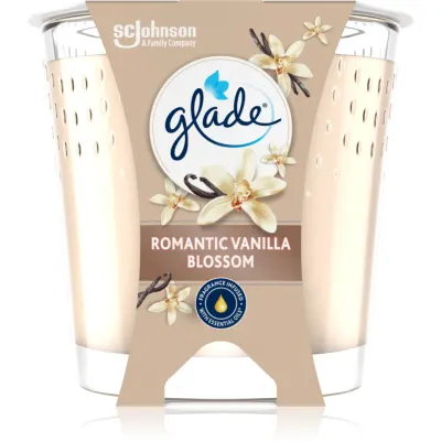GLADE Romantic Vanilla Blossom lumânare parfumată 112 g