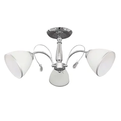 Lustra Dante Crom+Alb 3xE27 60W