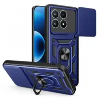 Husa pentru Xiaomi 17, Techsuit, CamShield, Albastra