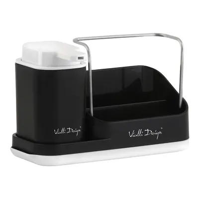 Set de spălat vase negru Vialli Design