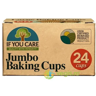 Hartie de Copt Briose Nealbita, fara Clor si Compostabila Jumbo 24buc