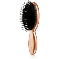 BrushArt Hair Boar bristle paddle hairbrush perie de par cu peri de mistret Travel 1 buc