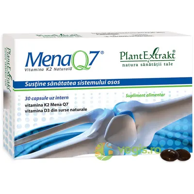 Mena Q7 Vitamina K2 Naturala 30cps