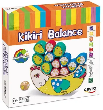 Joc de echilibru din lemn Cayro - Kikiri