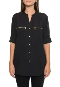 Camasa dama M3VA9598 - Negru