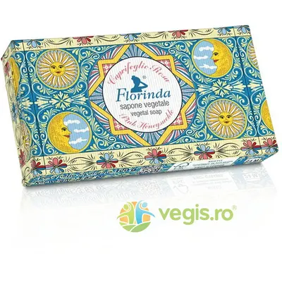 Sapun Vegetal pentru Maini si Corp Pink Honeysuckle Botteghe Del Sole Florinda 100g