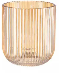 Pahare pentru whisky Morello - Aurora, 6 buc, 260 ml, chihlimbar