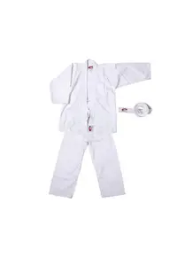 Uniforma karate bumbac - alb - 190cm