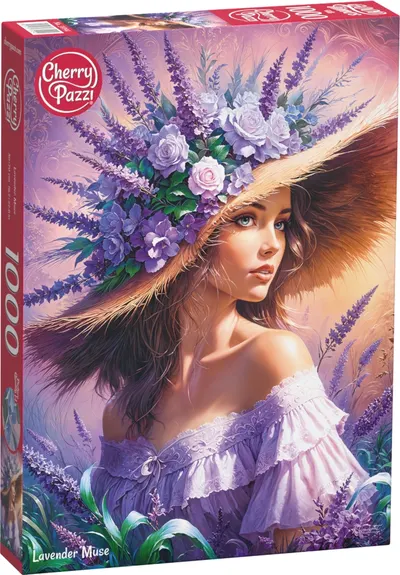 Puzzle Cherry Pazzi din 1000 piese - Muza lavandei