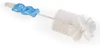 Perie pentru biberoane si tetine Cangaroo 2in1 - Albastra