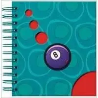 Billiards 8 Ball Square Journal