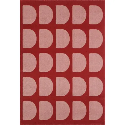 Covor roșu/roz 120x170 cm Pomegranate – ESTE