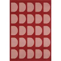 Covor roșu/roz 120x170 cm Pomegranate – ESTE