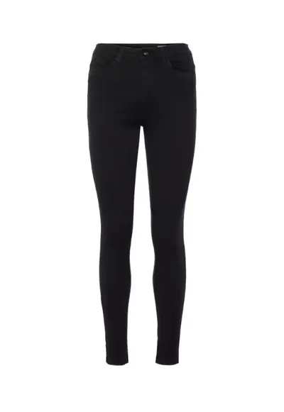 Blugi dama - 302736997 - Bumbac - Negru