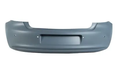 Bara spate cu locas senzorii parcare, grunduit, TUV potrivit VW POLO, POLO IV, POLO V Hatchback 2009-2014