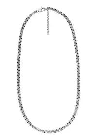 Colier unisex de lant - Argintiu