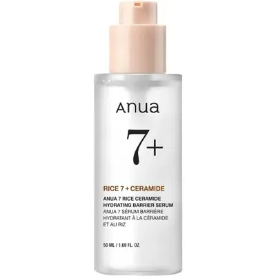 Ser hidratant cu ceramide si extract de orez Rice 7+ Ceramide, 50 ml, Anua