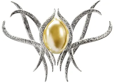 Broșă The Noble Collection Movies: The Hobbit - The Brooch of Galadriel