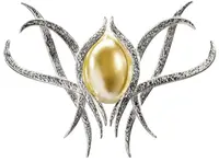 Broșă The Noble Collection Movies: The Hobbit - The Brooch of Galadriel