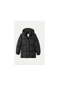 Geaca fete - 304455001 - Poliester reciclat - Negru - Negru