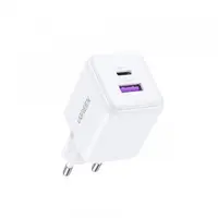 Incarcator Retea UGREEN X516, 30W, 3A, 1 x USB-A - 1 x USB-C, Alb