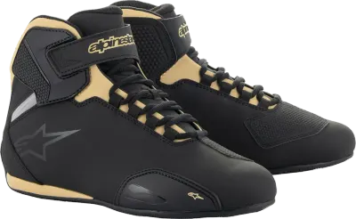 Ghete Alpinestars Sektor, culoare negru auriu, marime 36