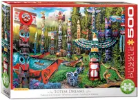 Puzzle Eurographics din 500 de piese - Totem