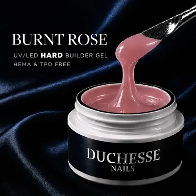 Hard Gel UV/LED Constructie Unghii, Autonivelant, HEMA&TPO FREE, Nuanta Burnt Rose, 30g - Default Title