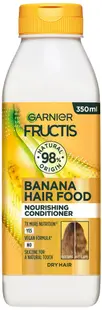 Garnier Fructis Hair Food Balsam de păr cu banane, 350 ml